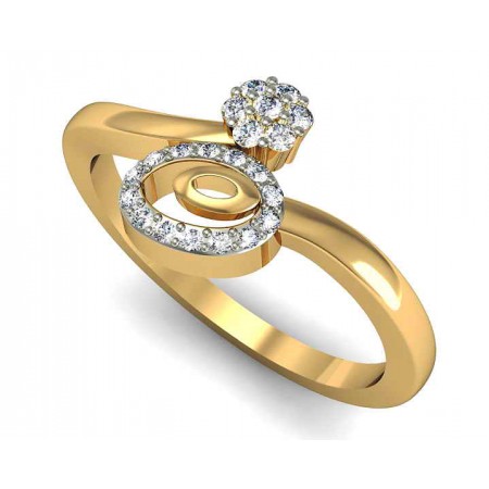 Circular Diamond Ring