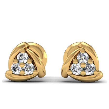 Knot Sizer Diamond Earring