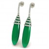  
Gemstone: Green Onyx
Gold Color: White