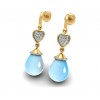  
Gemstone: Blue Onyx
Gold Color: Yellow