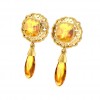  
Gemstone: Citrine
Gold Color: Yellow