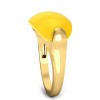  
Gemstone: Yellow Chalcedony
Gold Color: Yellow