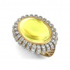  
Gemstone: Lemon Topaz
Gold Color: Yellow